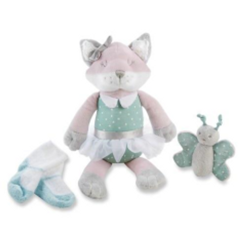 Fiona the Fox Plus with Socks and Rattle Fiona the Fox Plus with Socks and Rattle