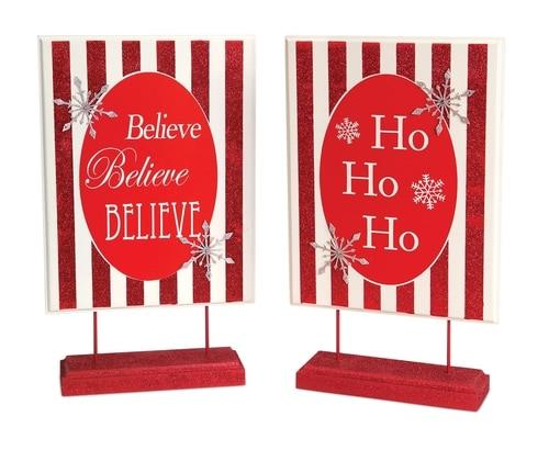 TableTop Christmas Signs TableTop Christmas Signs