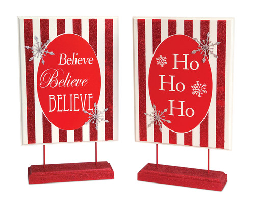 TableTop Christmas Signs