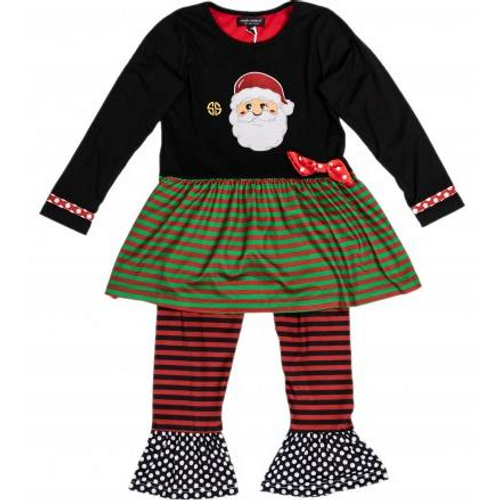 Santa Toddler Dress Set