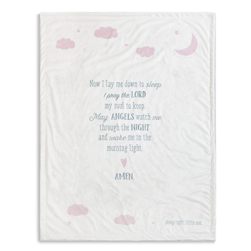 Goodnight Prayer Blanket - Pink Goodnight Prayer Blanket - Pink