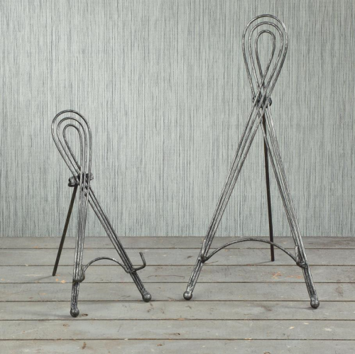 12" Metal Triple Wire Easel Small