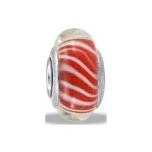 Orange Stripe Bead by DaVinci