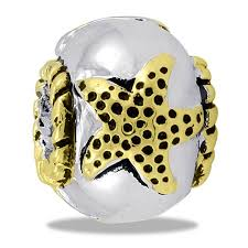 Beach Two Tone Bead by DaVinci