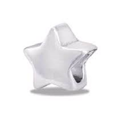 Silver Star Bead by DaVinci