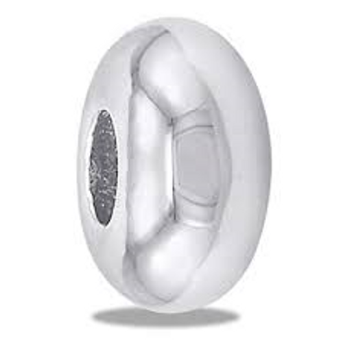 Plain Stopper Silver Davinci Bead Plain Stopper Silver Davinci Bead