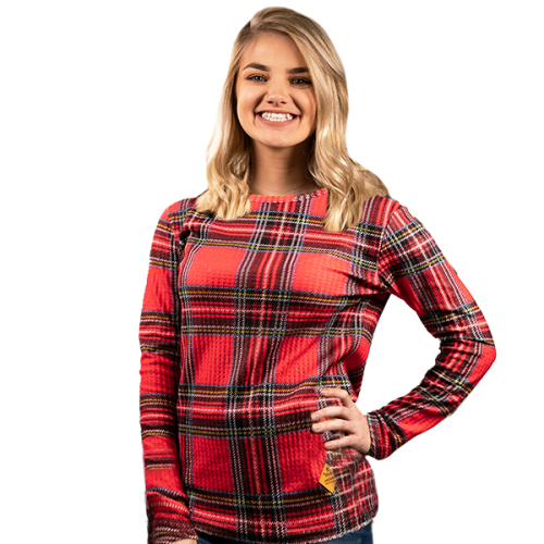 Waffle Top Sweater
