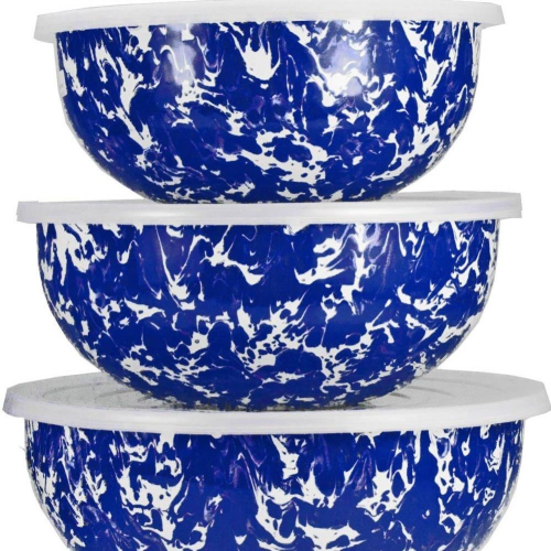 Red Swirl Mixing Bowl Set Red Swirl Mixing Bowl Set