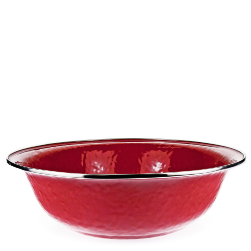 Solid Red Serving Basin