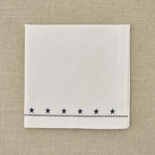 Embroidered Star Napkin