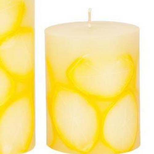 Fruit Pillar 4x4x5" Yellow Fruit Pillar 4x4x5" Yellow