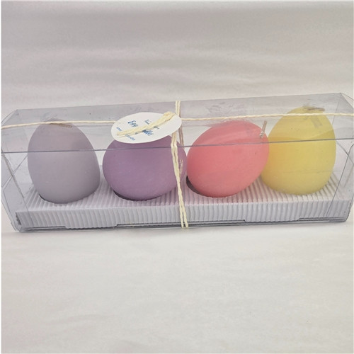 Pastel Egg Candle Assortment