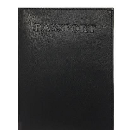 RFID Secure Leather Passport Wallet