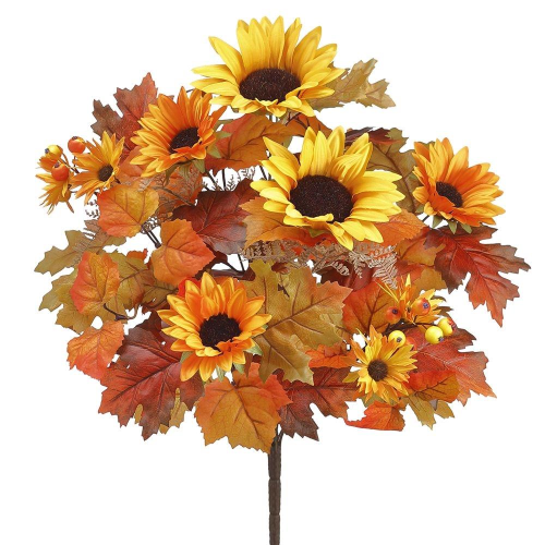 Sunflower Leaf and Berry Mix