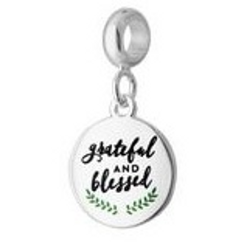 Grateful and Blessed Davinci Bead