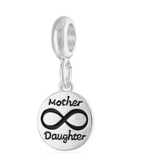 Mother/Daughter Infinity Dangle Davinci Bead Mother/Daughter Infinity Dangle Davinci Bead