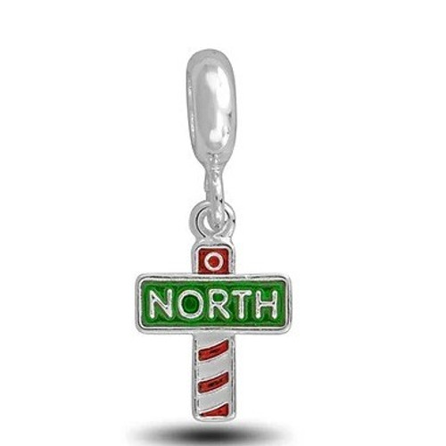 North Pole Sign Davinci Bead North Pole Sign Davinci Bead