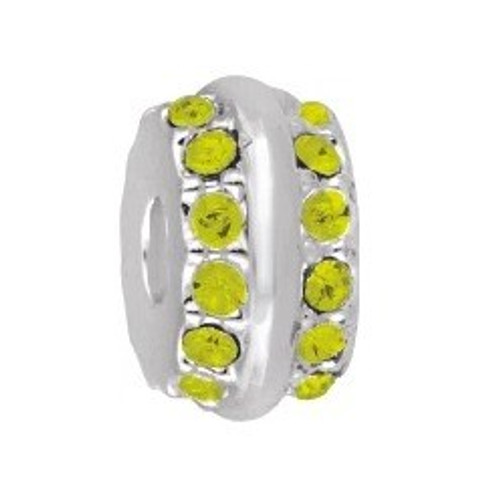 Petite CZ Insp. Birthstone - Nov. Davinci Bead
