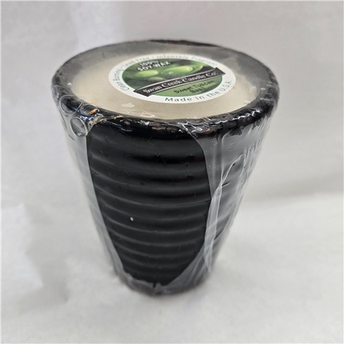 Ribbed Pot Sweet Tuscan Basil Candle by Swan Creek Ribbed Pot Sweet Tuscan Basil Candle by Swan Creek