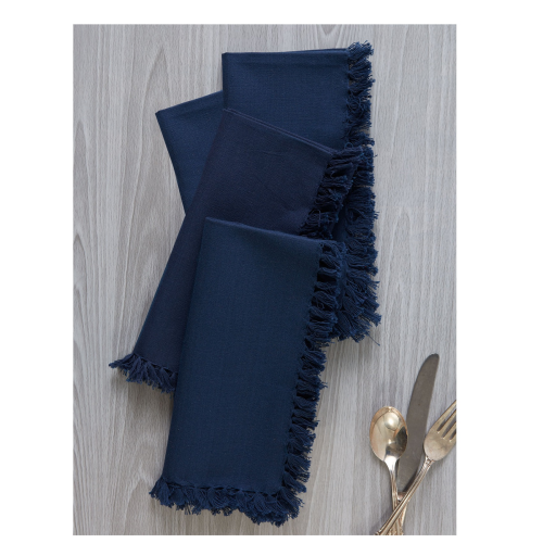 Essential Blue Napkins by April Cornell Essential Blue Napkins by April Cornell