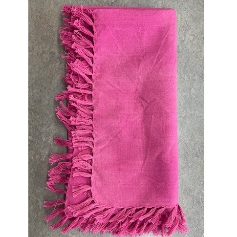 Essential Dark Pink Napkins by April Cornell