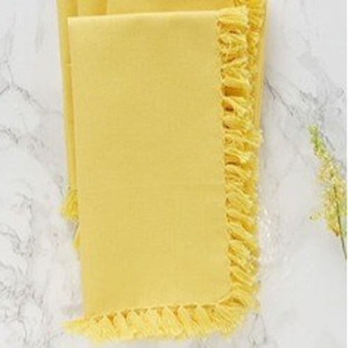 Essential Yellow Napkin by April Cornell