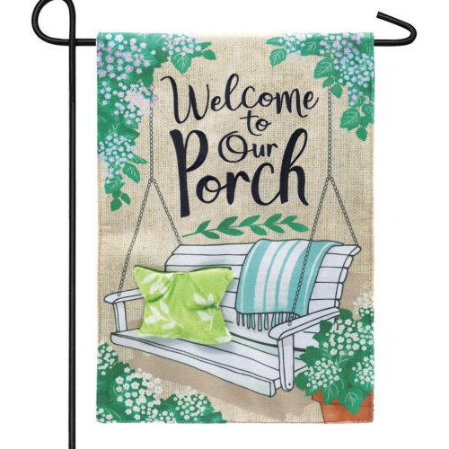 Porch Swing Welcome Garden Flag Porch Swing Welcome Garden Flag
