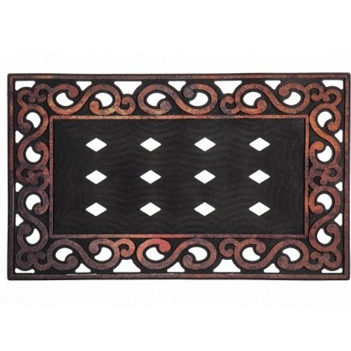 Variegated Scroll Sassafras Mat Tray
