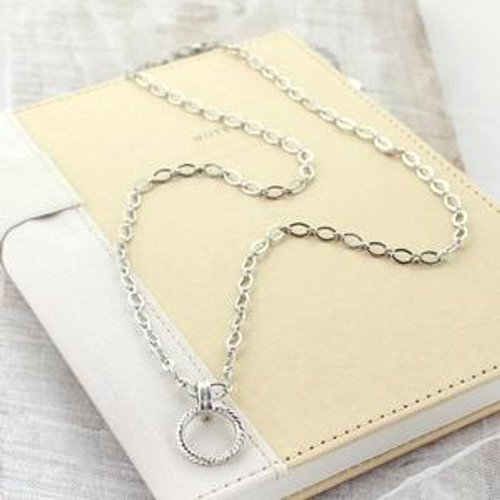 30" Silver Chain With 2" EXT