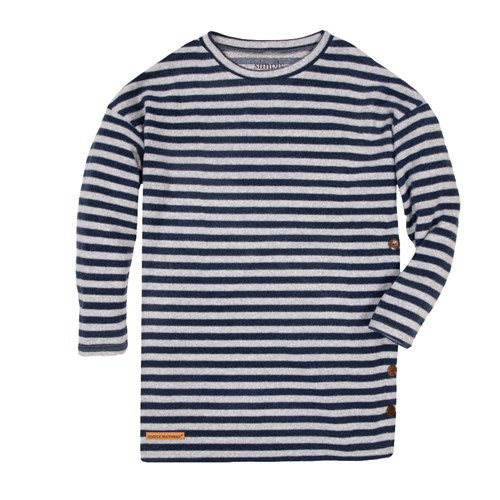 Simply Southern Navy Blue Striped Sweater