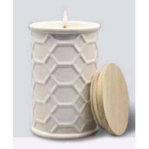 Swan Creek White Collection Warm Cinnamon Buns Round Candle by Swan Creek Candle Company Swan Creek White Collection Warm Cinnamon Buns Round Candle by Swan Creek Candle Company
