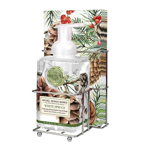 White Spruce Foaming Soap Napkin Set White Spruce Foaming Soap Napkin Set