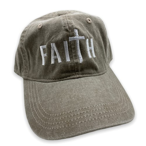Khaki Faith Hat