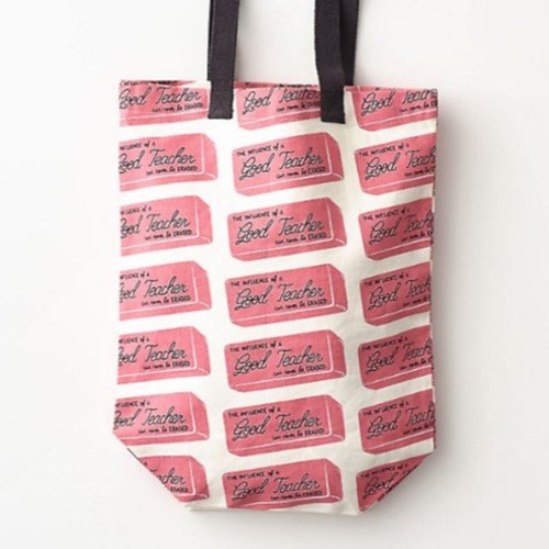 Good Teacher Eraser Tote Bag