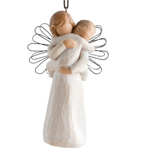 Angels Embrace Ornament Willow Tree