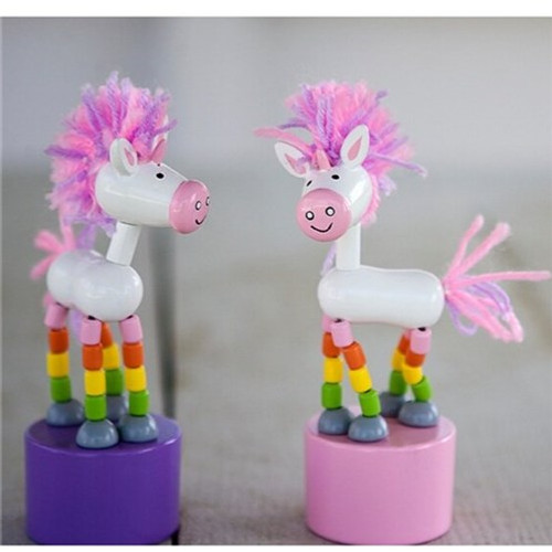 Unicorn Push Puppet Unicorn Push Puppet