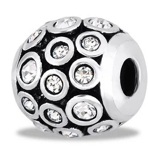 CZ Antique Davinci Bead CZ Antique Davinci Bead