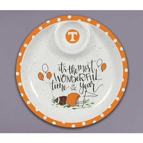 University of Tennessee Melamine Chip and Dip Bowl