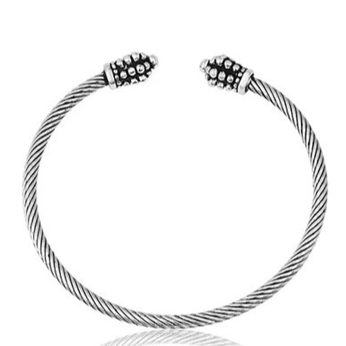 DaVinci Medium Button Bangle Bracelet