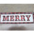 Merry Metal Tray with Handles