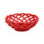 Casafina Medium Round Basket Red
