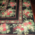 Merry 60x108 Black Tablecloth by April Cornell