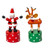 Santa & Reindeer Push Puppet Individually
