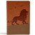 King James Version One Big Story Bible Soft Leather, Brown with Lion design