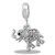 Bling Elephant Dangle DaVinci Bead