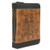 Bible Cover  XXL Brown and Black Take Delight in the Lord  Psalm 37 4