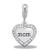 Duo Mom Heart DaVinci Bead