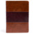KJV Super Giant Print Reference Bible, Saddle Brown LeatherTouch, Indexed Imitation Leather