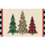 Mixed Print Christmas Trees Sassafras Mat