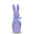 PURPLE SHERBET FLOCKED 16"  BUNNY